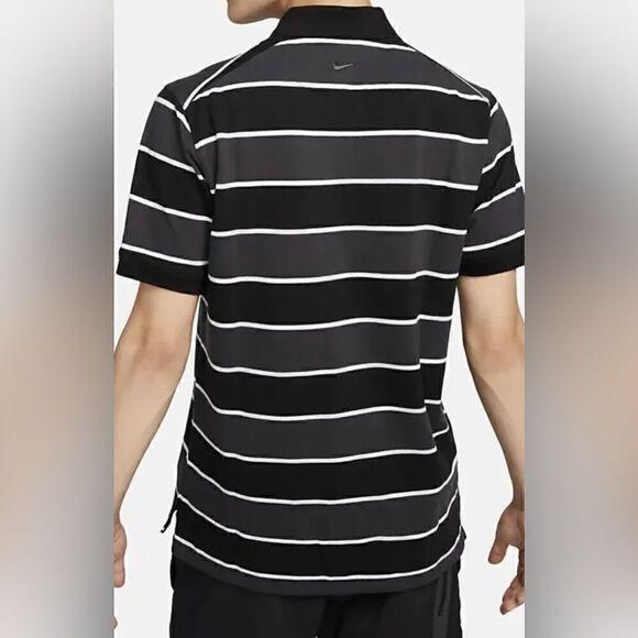 NIKE GOLF THE POLO Rugby STRIPE Shirt - Picture 3 of 11